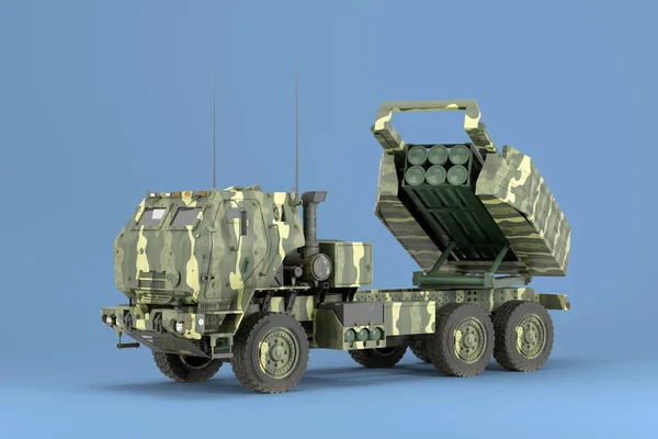 Himars High Mobility Artillery Rocket System Baux Fonciers Pour Ukraine — Photo