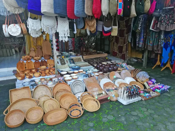 stock image Art souvenir are selling at the market