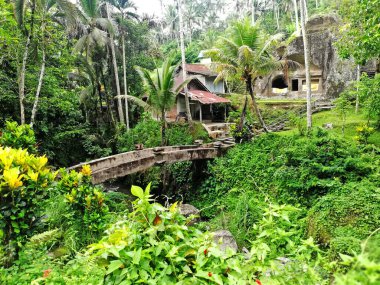 Tampaksiring köyündeki Gunung Kawi Tapınağı, Bali-Endonezya naipliği