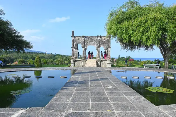 stock image Bali,Indonesia-16th June 2024 : Water Palace of 