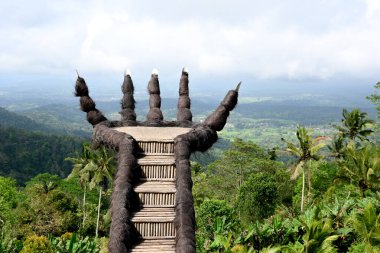 Hidden Garden at Karangasem regency,near Lempuyang Temple,with many iconic photo spots clipart