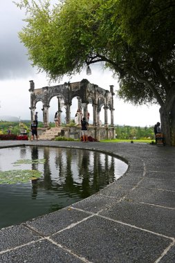 Bali, Endonezya - 30 Mart 2025: Bali 'nin Karangasem naipliğinde 
