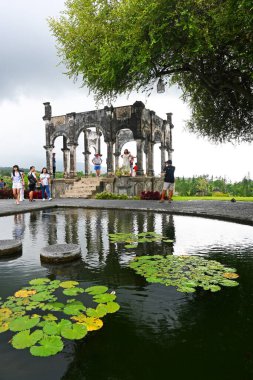Bali, Endonezya - 30 Mart 2025: Bali 'nin Karangasem naipliğinde 