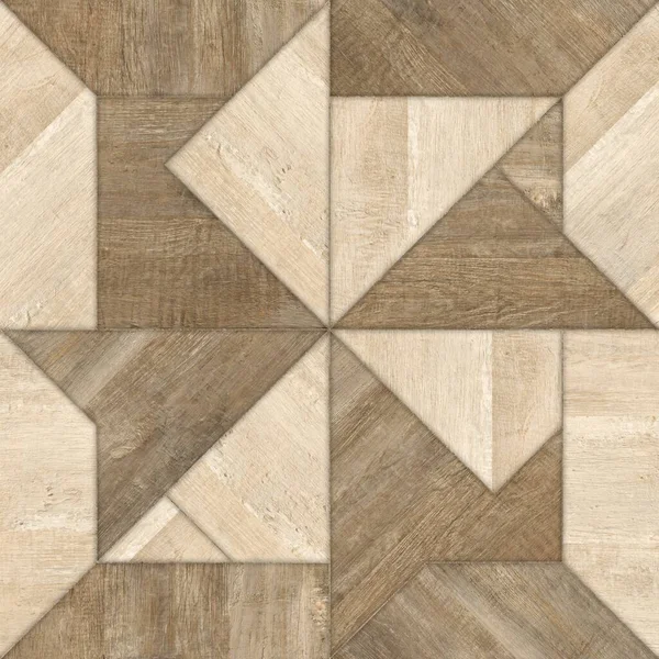 Wood Pattern Texture Used For Interior Exterior Ceramic Wall Tiles And Floor Tiles. geometrical fashion illustration with wooden texture. modern wooden mosaic.