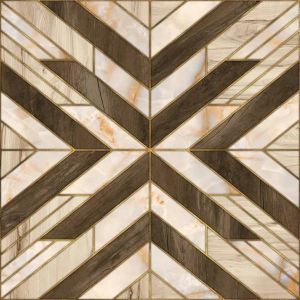 Geometric decor.Cement Tile Floor. Marble and wooden Pattern Texture Used For Interior Exterior Ceramic Wall Tiles And Floor Tiles. Parquet element. Ceramic mosaic tile.