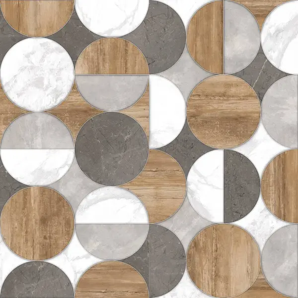 Geometrik dekorasyon. İç seramik duvarlar ve döşeme döşemeleri için kullanılan ahşap ve mermer desenli desen. Modern mermer mozaik, soyut arkaplan, duvar kağıdı, altıgen döşeme.
