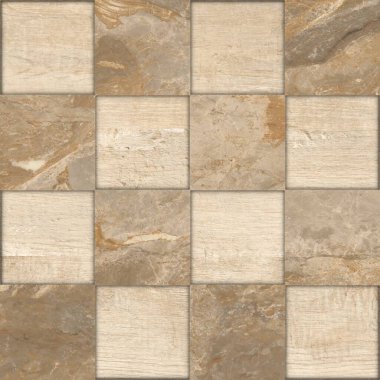 Wood and Marble Pattern Texture Used For Interior Exterior Ceramic Wall Tiles And Floor Tiles. geometrical fashion illustration with wooden and marble textures. modern ceramic mosaic.