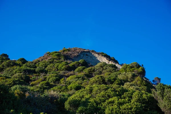 Vista Panorámica Desde Mirador Arkoudilas Las Montañas Corfú Grecia Foto — Foto de Stock