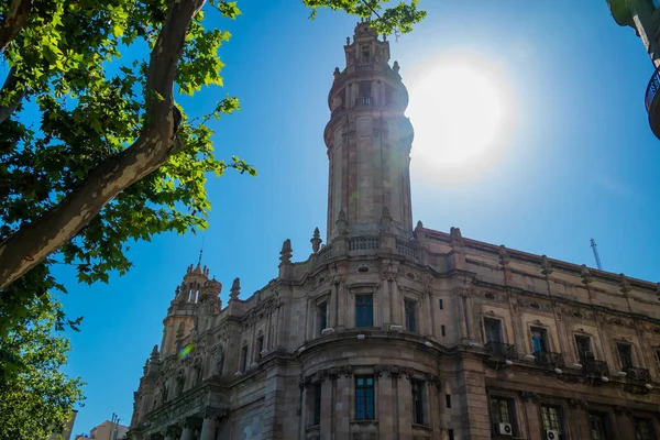Barcelona Spain May 2022 Ancient Majestic Telegraph Office Building Barcelona — Stock Photo, Image