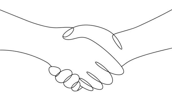 Deux Mains Serrent Main Salutations Serrez Main Journée Nationale Poignée — Image vectorielle