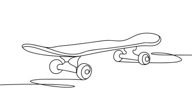 Kaykay mı? Kayak için çubukları olan bir yer. Kaykay Günü 'ne. Farklı kullanım alanları için bir çizgi. Vektör illüstrasyonu.