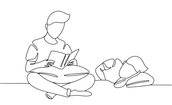 Mom reads her daughter a bedtime story. Care and attention for children. World Head Injury Awareness Day. Vector illustration. Images produced without the use of any form of AI software at any stage. 