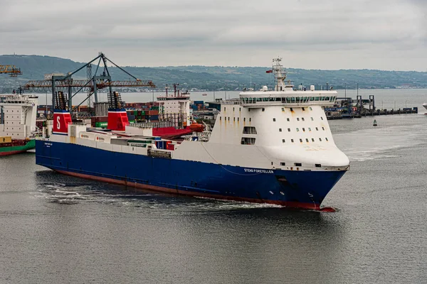 Belfast Irlanda Del Norte Reino Unido Junio 2023 Transbordador Stena — Foto de Stock
