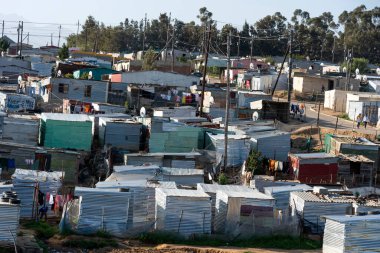 Tulbagh Batı Burnu Güney Afrika. 23.04. 2024. Tulgbagh Western Cape bölgesindeki bir kasabanın genel görünümü.