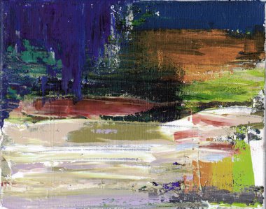 Doğal ve derin tonlarda el yapımı yağlı boya tablo, anlamlı fırça darbeleri ve zengin doku, eşsiz ve sanatsal bir atmosfer yaratıyor..