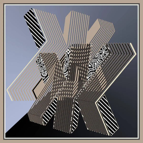 Geometrik desenli soyut arkaplan