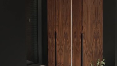 Bu şık ahşap kapılar modern mimarinin estetiğini geliştirmek için karmaşık ve ayrıntılı desenler sergiliyor.
