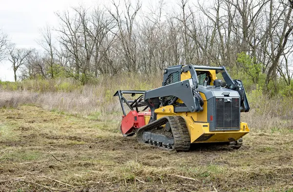 Ormancılık Mulcher Ot Temizleme, Arka Görünüm