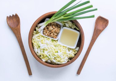 Çıtır Napa Salatası Beyaz Servise Hazır 