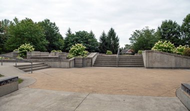 Kaykay Parkı Plaza Açık Alanı