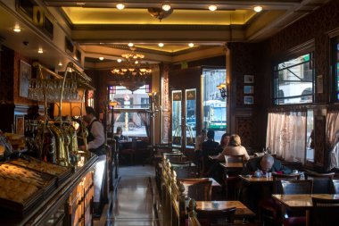Beautiful interior of a restaurant or cafe