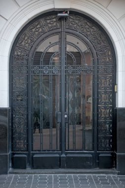 Door of beautiful old house