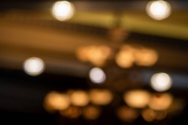 Bokeh ışıklarının soyut arkaplanı