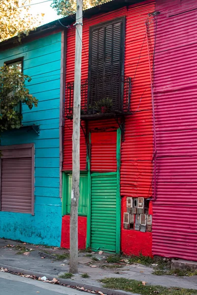 Colorida Casa Antigua Ciudad — Foto de Stock