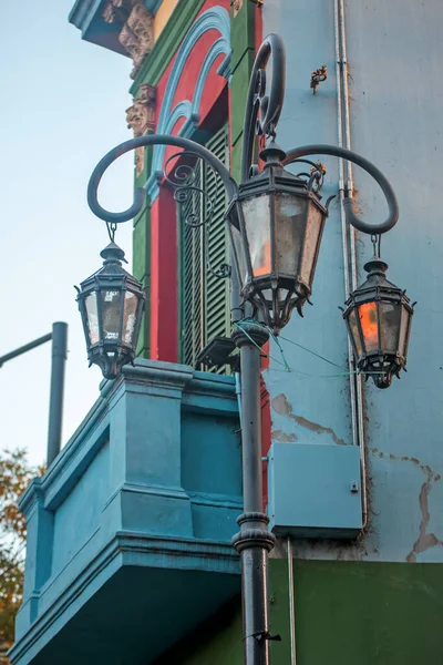 Utcai Lámpák Város Utcáin — Stock Fotó