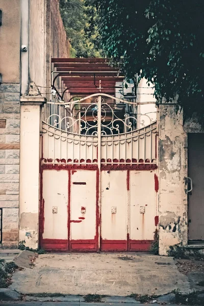 Porta Entrada Velha Cidade — Fotografia de Stock