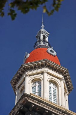 Eski şehir binasının manzarası