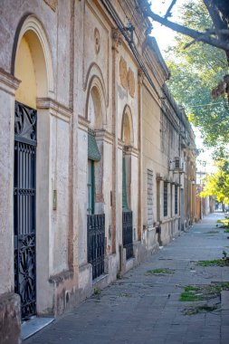  Ağacı ve binası olan bir sokak.