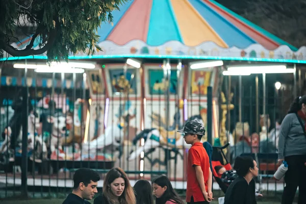 People Amusement Park — Stock Photo, Image