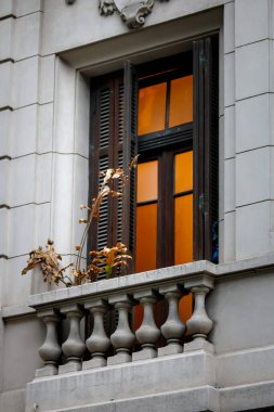 Buenos Aires 'teki eski pencere