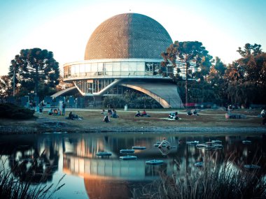 BUENOS AIRES, ARGENTINA - 13 Nisan 2022: Galileo Galilei Gezegeni