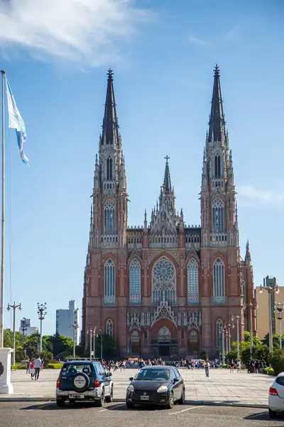 Cattedrale Nazionale Della Città Barcellona Spagna Immagine Stock