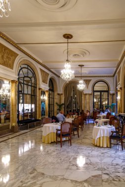 Paris, Fransa, Mayıs 20, 19: Paris, Fransa 'nın ünlü otelinin içi..