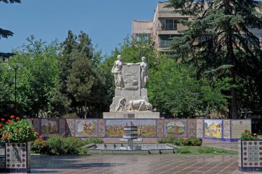 Parktaki çeşme