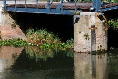 Buenos Aires 'teki Eski Köprü, Arjantin, Gündüz Görüş 