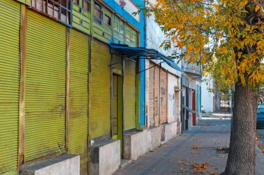 Rio de Janeiro şehrinde gündüz sokak manzarası 
