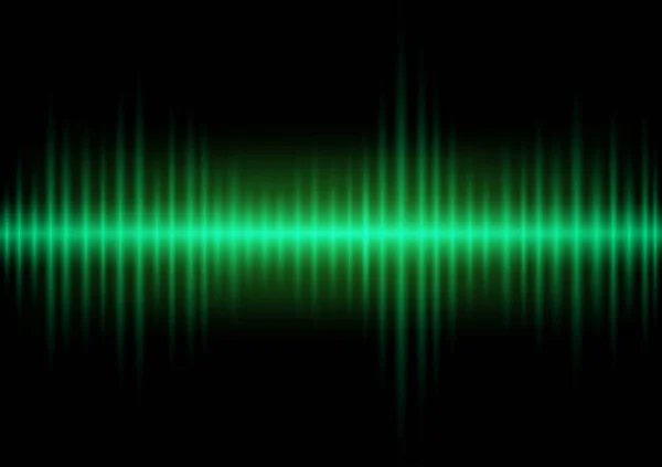 Yeşil kalp atışı sinyal arkaplanını özetle