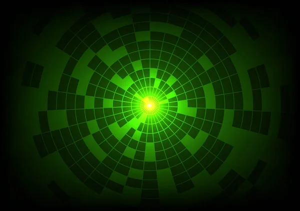 Harita radarı. Sonar ekran teknolojisi. Gelecekçi HUD navigasyon monitörü. vektör tasarımı illüstrasyonu.