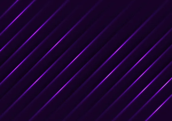 Фиолетовая Линия Градиент Современного Дизайна Фон Шаблона Векторная Иллюстрация Абстрактный — стоковый вектор