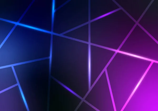 Αφηρημένη Κλίση Ψηφιακό Φως Μωβ Τρίγωνο Σύγχρονο Φόντο Εικονογράφηση Διανύσματος — Διανυσματικό Αρχείο