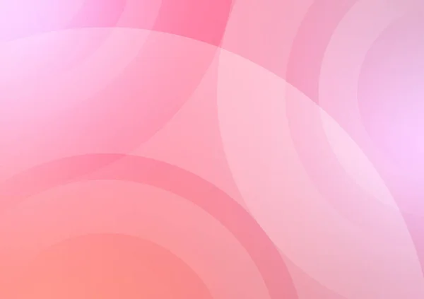 Abstrakter Kreis Lebendige Rosa Pastellblase Dynamische Präsentation Bedeckt Hintergrund Vektorillustration — Stockvektor
