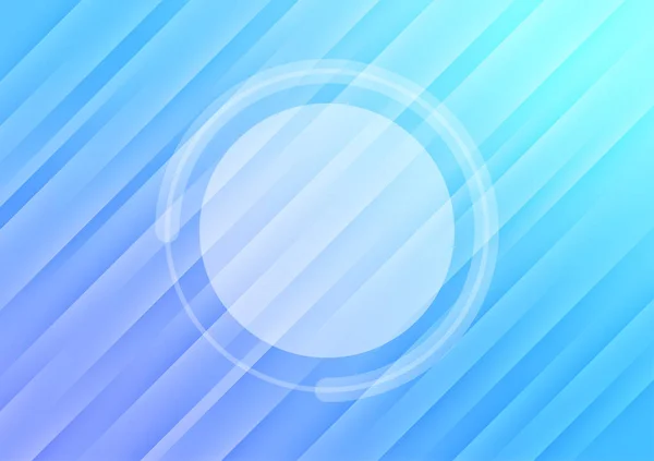 Moderner Stil Blauen Farbverlauf Linie Kreis Zentrum Grafik Präsentation Hintergrund — Stockvektor