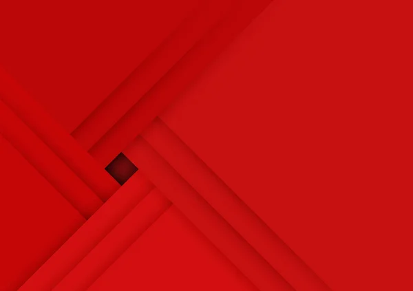 Красная Линия Современный Стиль Шаблон Презентации Премиум Обложки Фон Баннера — стоковый вектор