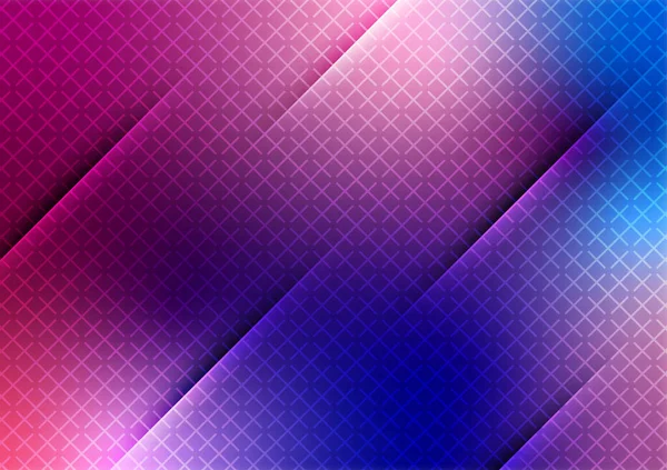 Violet Gradient Technologie Moderne Muster Linie Klassische Dekoration Hintergrund Vektorillustration — Stockvektor