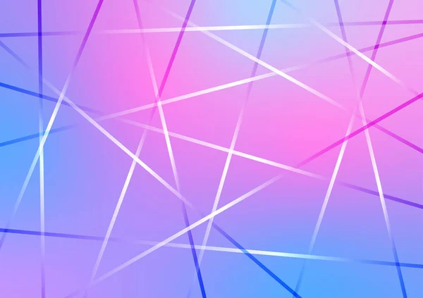 Abstraktes Digitales Hellviolettes Dreieck Mit Modernem Farbverlauf Vektorillustration — Stockvektor