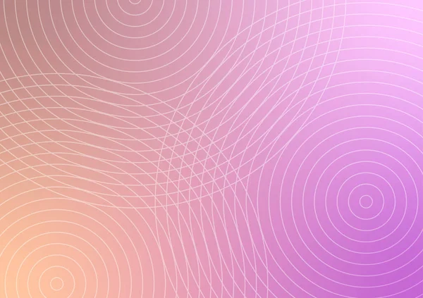 Сучасний Стиль Лінії Хвилі Презентації Кола Динамічного Фону Векторна Ілюстрація — стоковий вектор